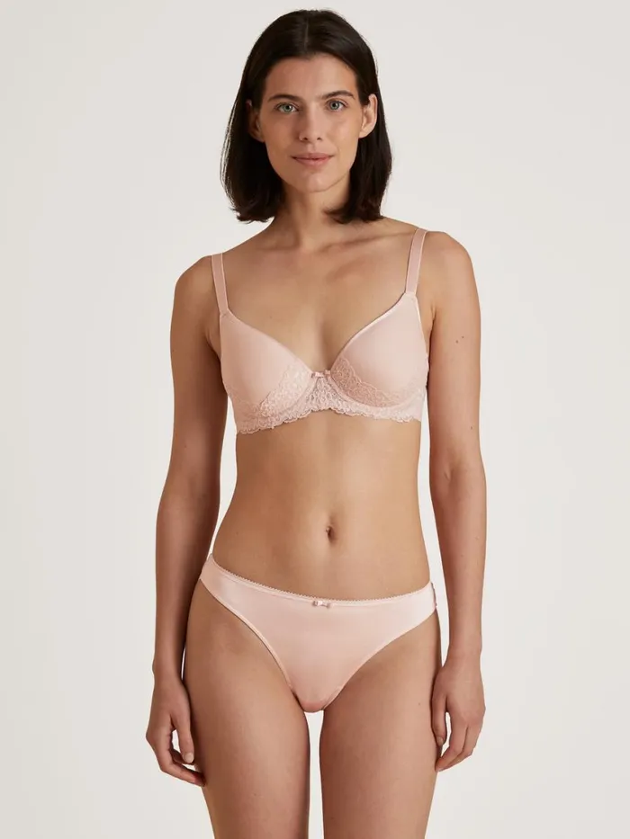 CALIDA Bras Women Spacer Bra Lace Parfait Pink