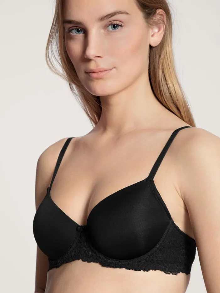 CALIDA Bras Women Underwired Tshirt Bra With Padding Schwarz