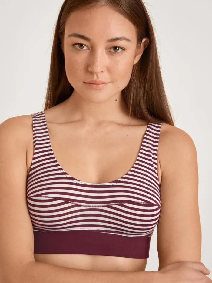 CALIDA Bustiers Women Bustier English Red Print