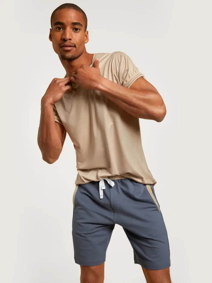 CALIDA Pants Men Shorts Cradle To Cradle Certified Grisaille Grey