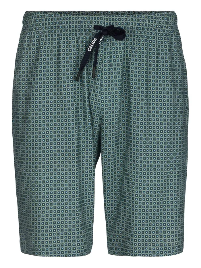 CALIDA Pyjama Pants Men Bermudas Slate Grey