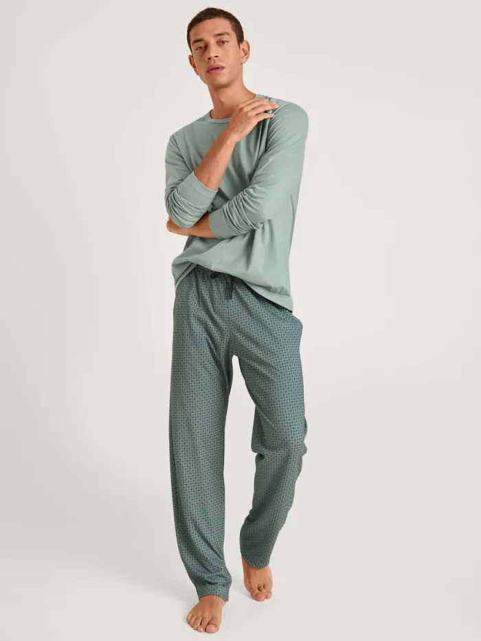CALIDA Pyjama Pants Men Pants Slate Grey