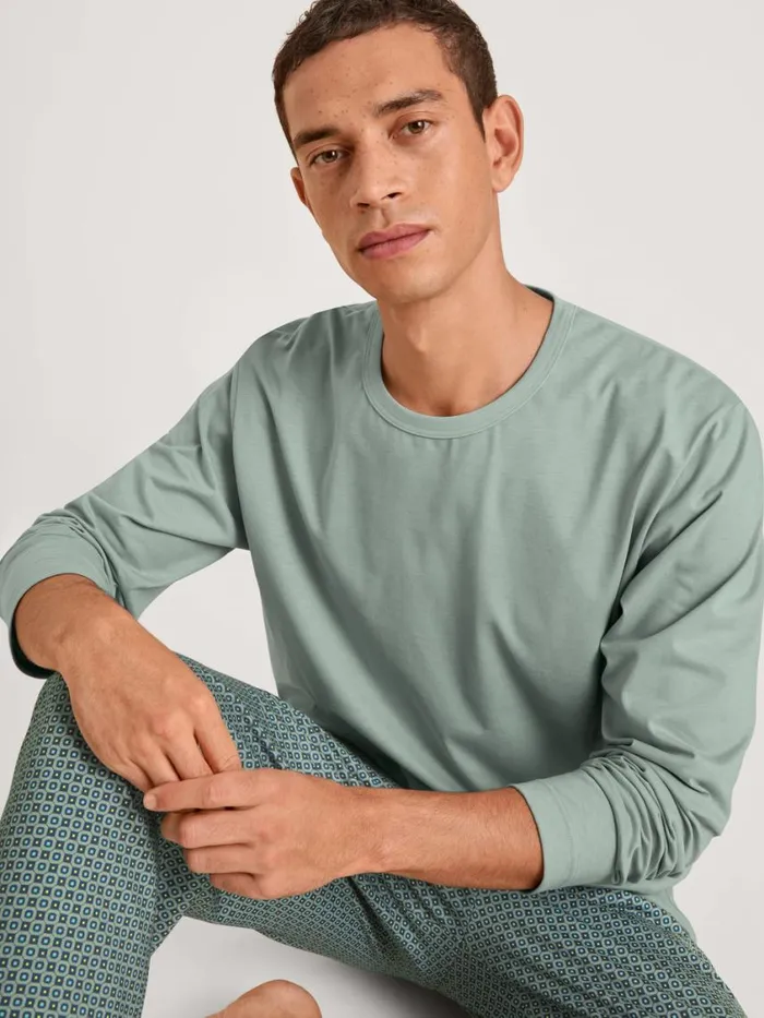 CALIDA Pyjama Pants Men Pants Slate Grey