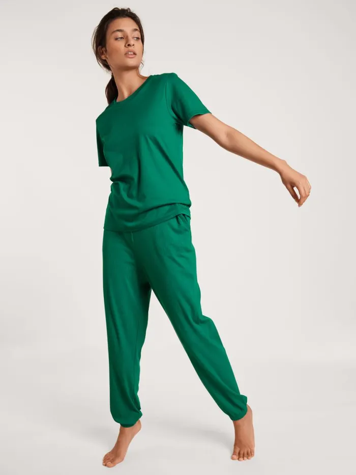 CALIDA Show All Women Pants With Cuffs Nevada Green