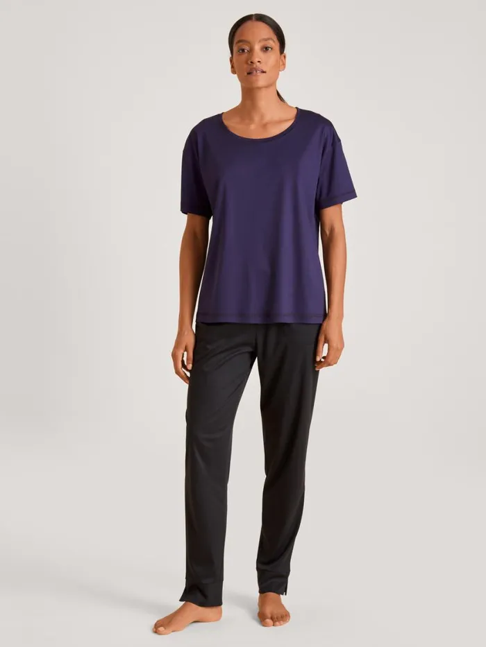 CALIDA Show All Women Shirt Short Sleeve Cradle To Cradle Certified Parachute Purple