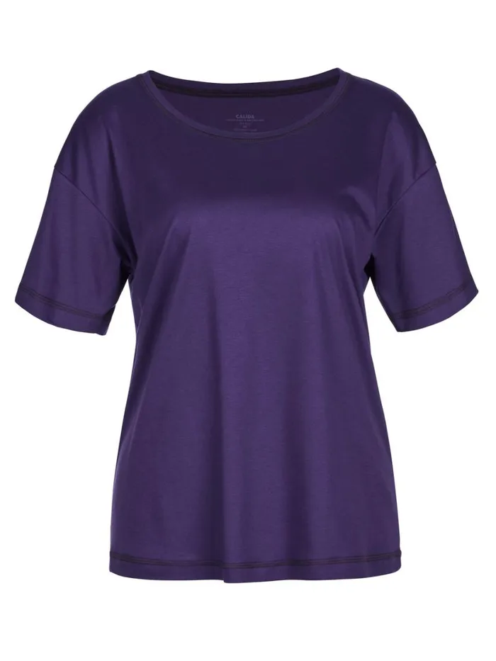 CALIDA Show All Women Shirt Short Sleeve Cradle To Cradle Certified Parachute Purple