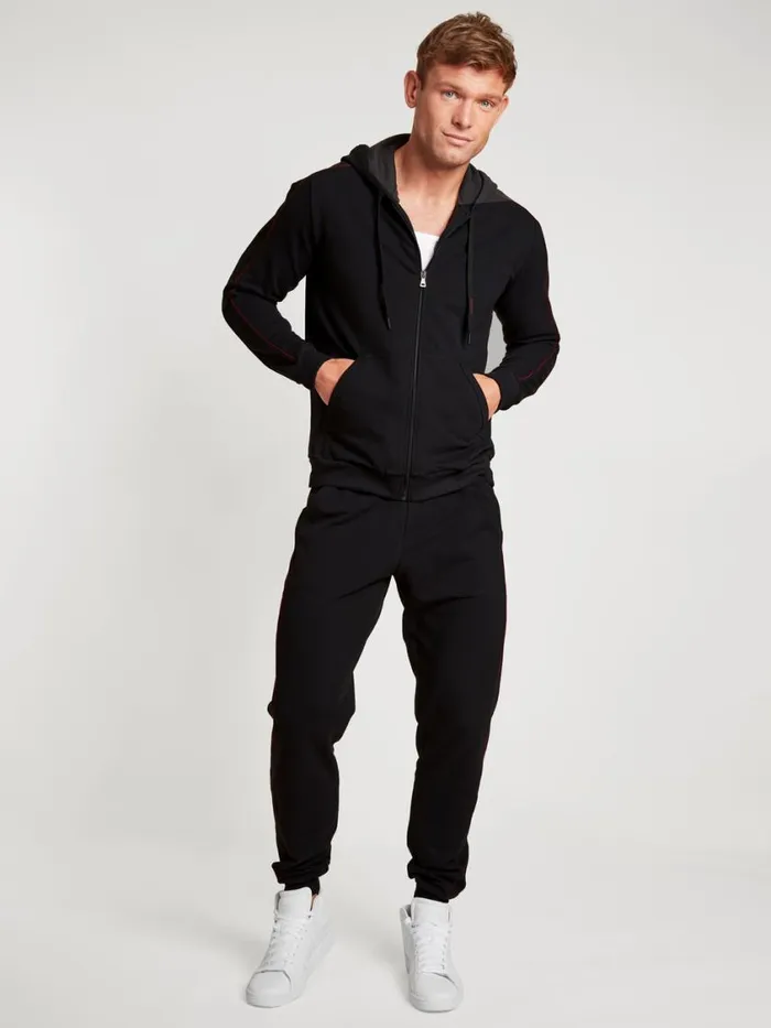 CALIDA Sweatshirts and Jackets Men Jacket Schwarz