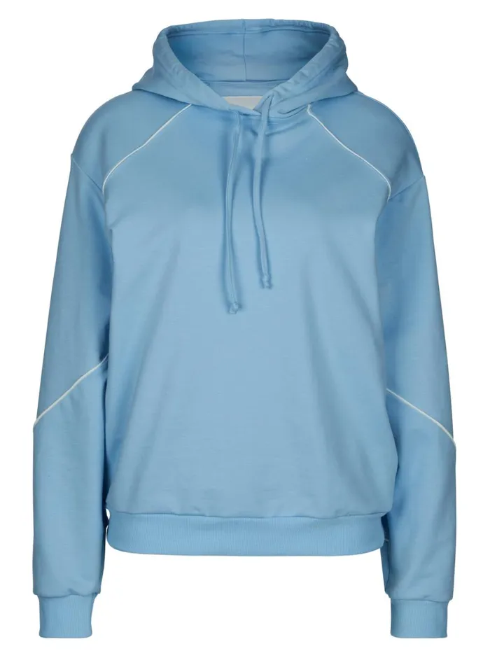 CALIDA Sweatshirts and Jackets Women Sweatshirt With Hood Placid Blue