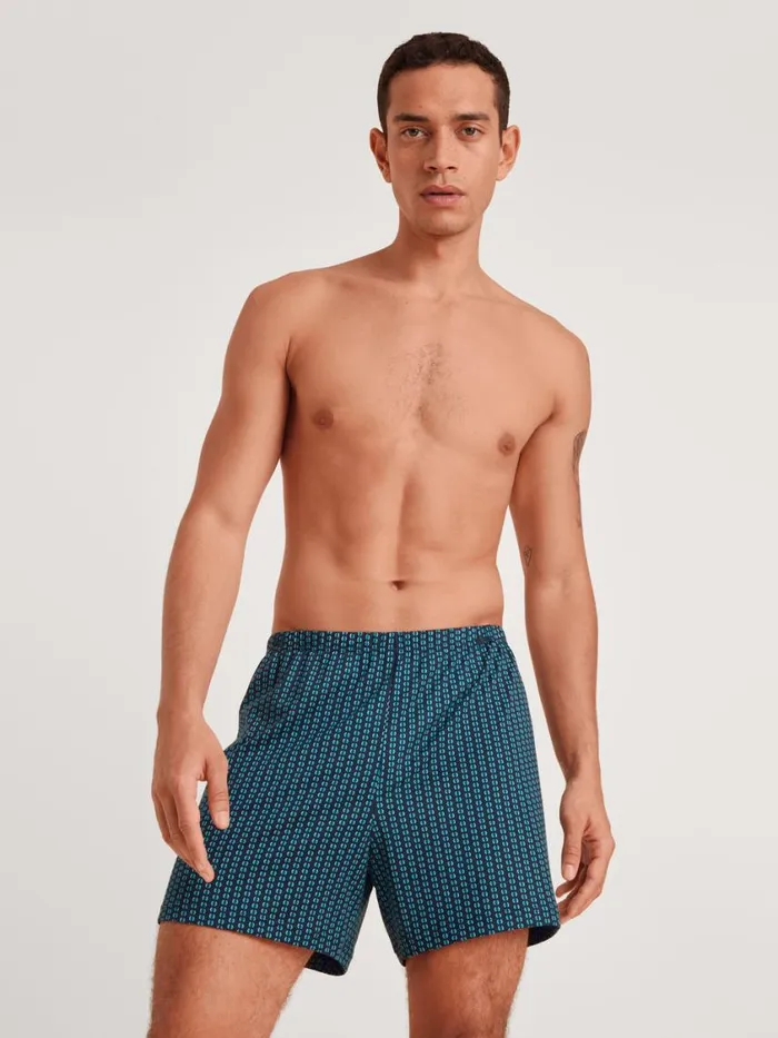 CALIDA Underpants Men Boxer Shorts Deep Lagoon Green