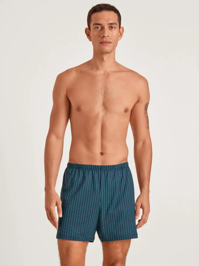 CALIDA Underpants Men Boxer Shorts Deep Lagoon Green