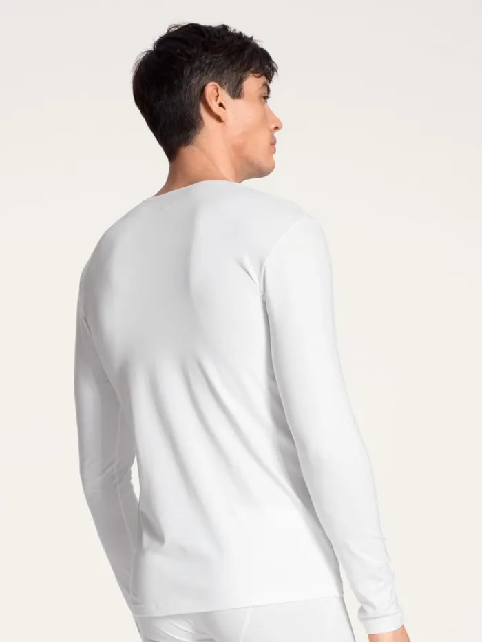 CALIDA Undershirts Men Shirt Long Sleeve Weiss