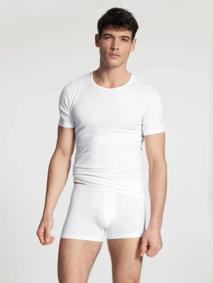 CALIDA Undershirts Men Tshirt Twopack Weiss