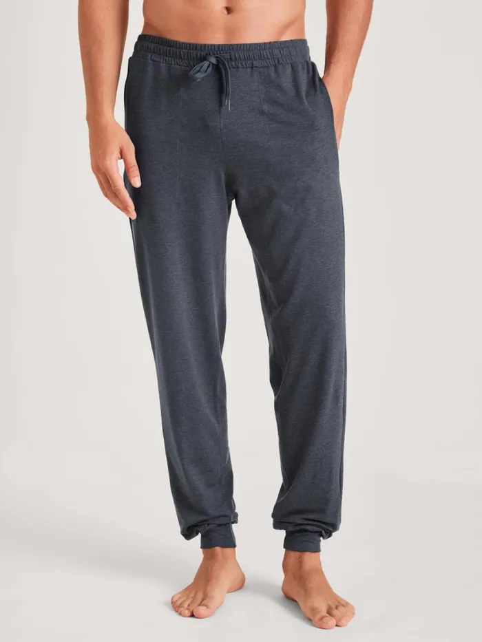 CALIDA Warming Nightwear Men Pants Anthrazit
