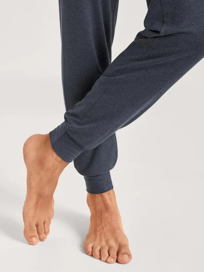 CALIDA Warming Nightwear Men Pants Anthrazit