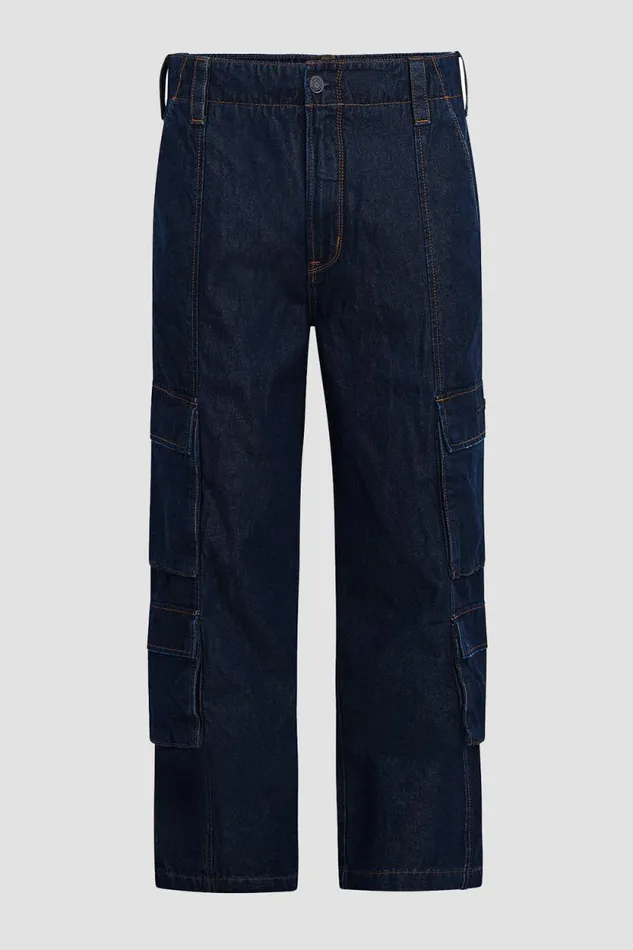 Cargo Men Hudson Jeans Wide Leg Cargo Dark Chambray Cargo Men Hudson Jeans Wide Leg Cargo Dark Chambray