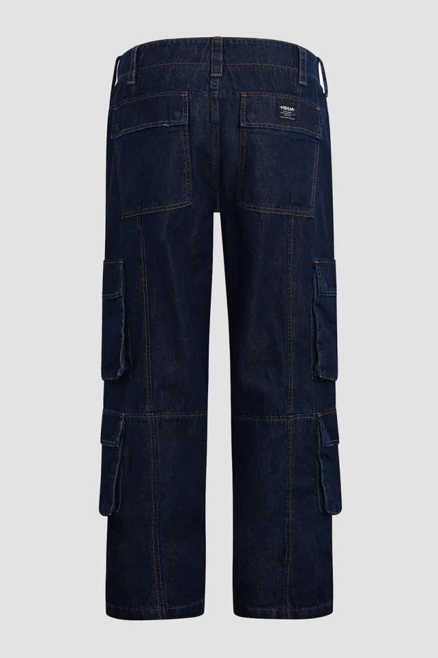 Cargo Men Hudson Jeans Wide Leg Cargo Dark Chambray Cargo Men Hudson Jeans Wide Leg Cargo Dark Chambray