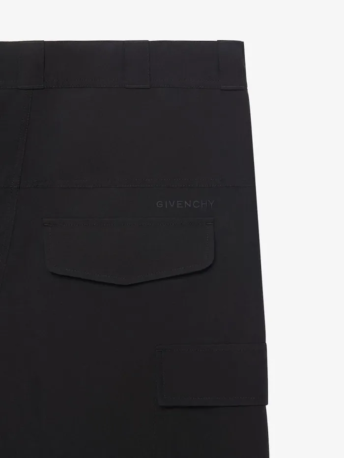Cargo Pants In Wool Black Men Givenchy Pants and Shorts