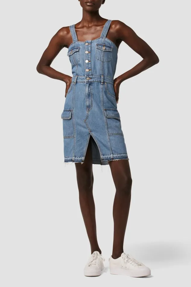 Cargo Women Hudson Jeans Cargo Reconstructed Dress Little Springs