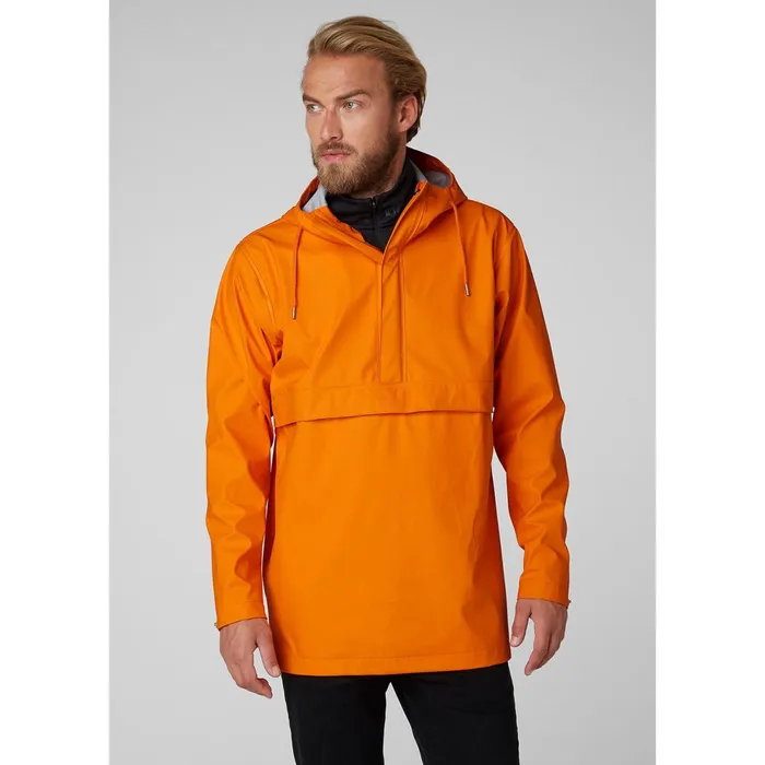 Casual Jackets Men Helly Hansen MOSS ANORAK 282 Blaze Orang