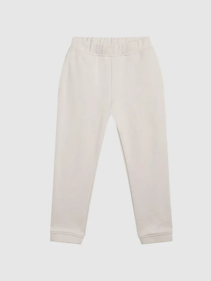 Children Reiss CoOrds Ali Junior Oversized Garment Dye Joggers Dark Ecru