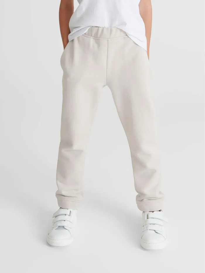 Children Reiss CoOrds Ali Junior Oversized Garment Dye Joggers Dark Ecru