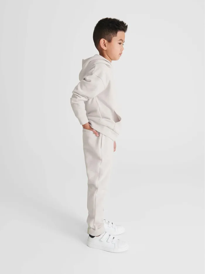 Children Reiss CoOrds Ali Junior Oversized Garment Dye Joggers Dark Ecru