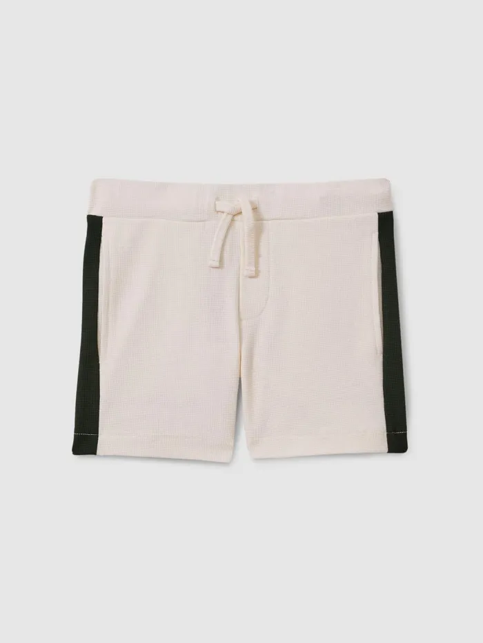 Children Reiss Sweats and Hoodies Marl Textured Cotton Drawstring Shorts Ecrugreen Children Reiss Sweats and Hoodies Marl Textured Cotton Drawstring Shorts Ecrugreen
