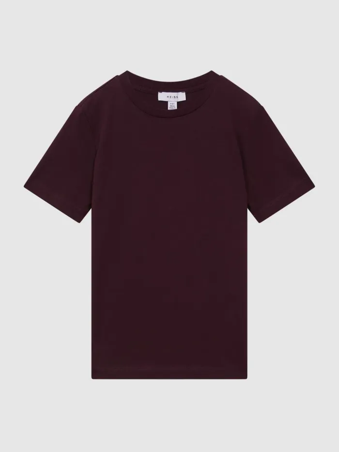 Children Reiss TShirts Bless Crew Neck TShirt Bordeaux