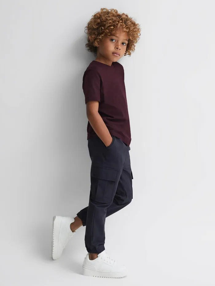 Children Reiss TShirts Bless Crew Neck TShirt Bordeaux