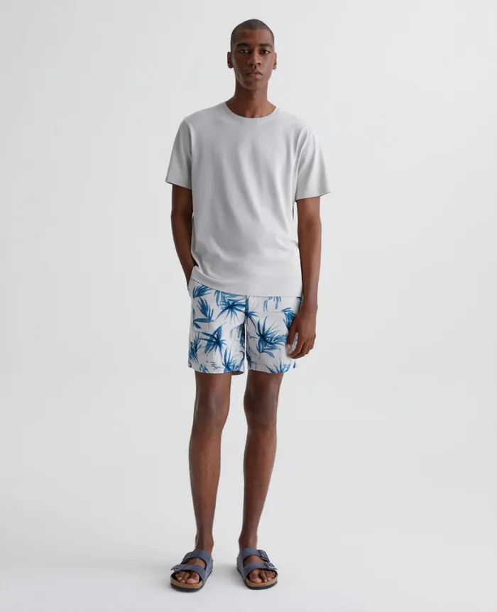 Cipher Short Breeze Blue Multi Men AG Jeans Shorts