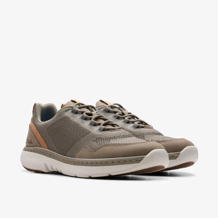 Clarks Pro Knit Stone Combination Men Clarks Sneakers