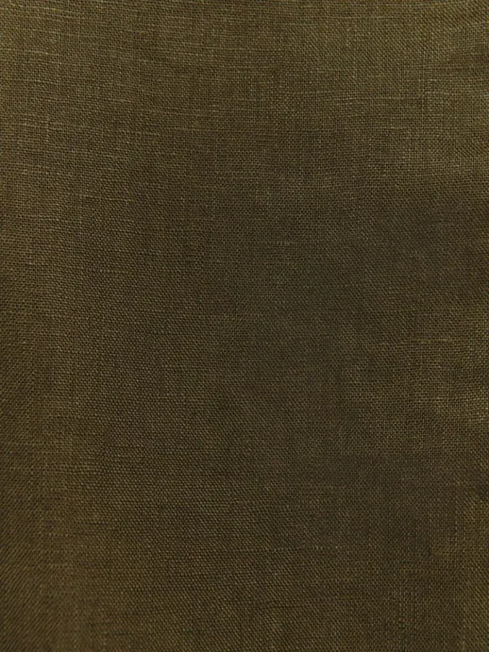 Clothing The Reformation Delilah Linen Dress Dark Olive