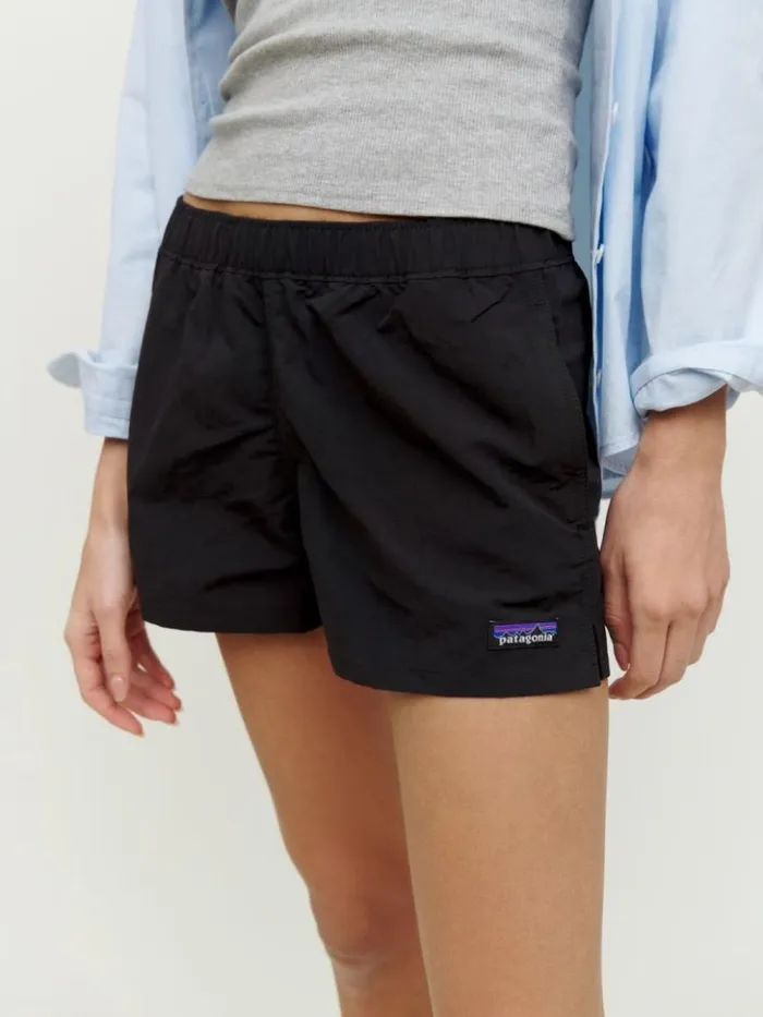 Clothing The Reformation Patagonia Barely Baggies Shorts Black