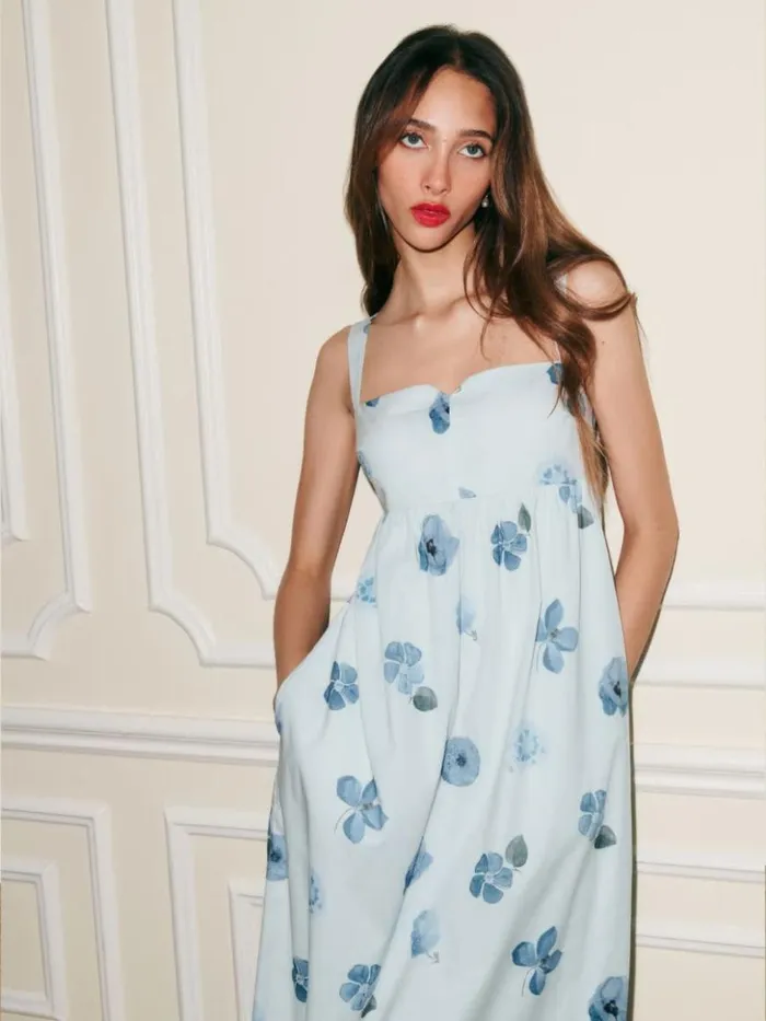 Clothing The Reformation Reade Dress Matisse Floral