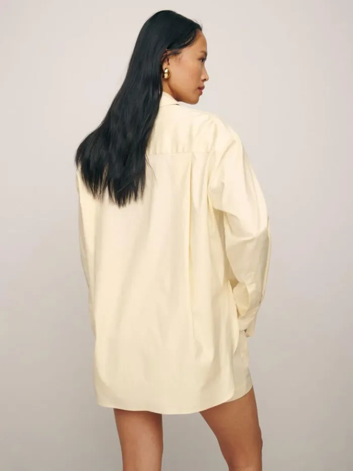 Clothing The Reformation Will Oversized Shirt Sugar