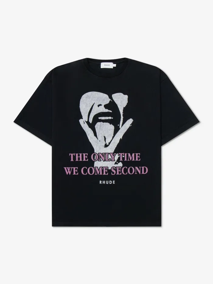 COME SECOND TEE Men Rhude Tees