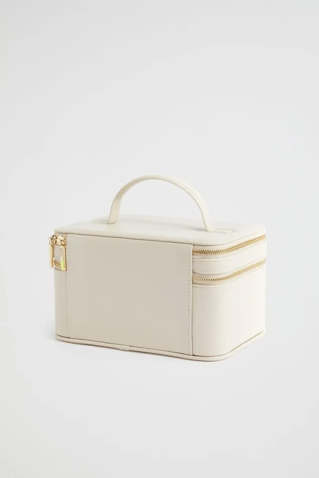 Cosmetic Bags Woman Seed Heritage Dual Carry Case Stone