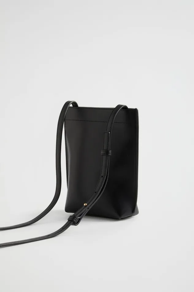 Cross Body Woman Seed Heritage Seed Crossbody Phone Pouch Black