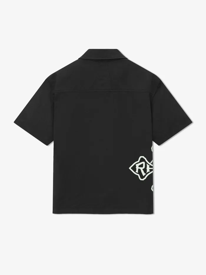 CROSS LOGO SNAP SHIRT Men Rhude Shirts