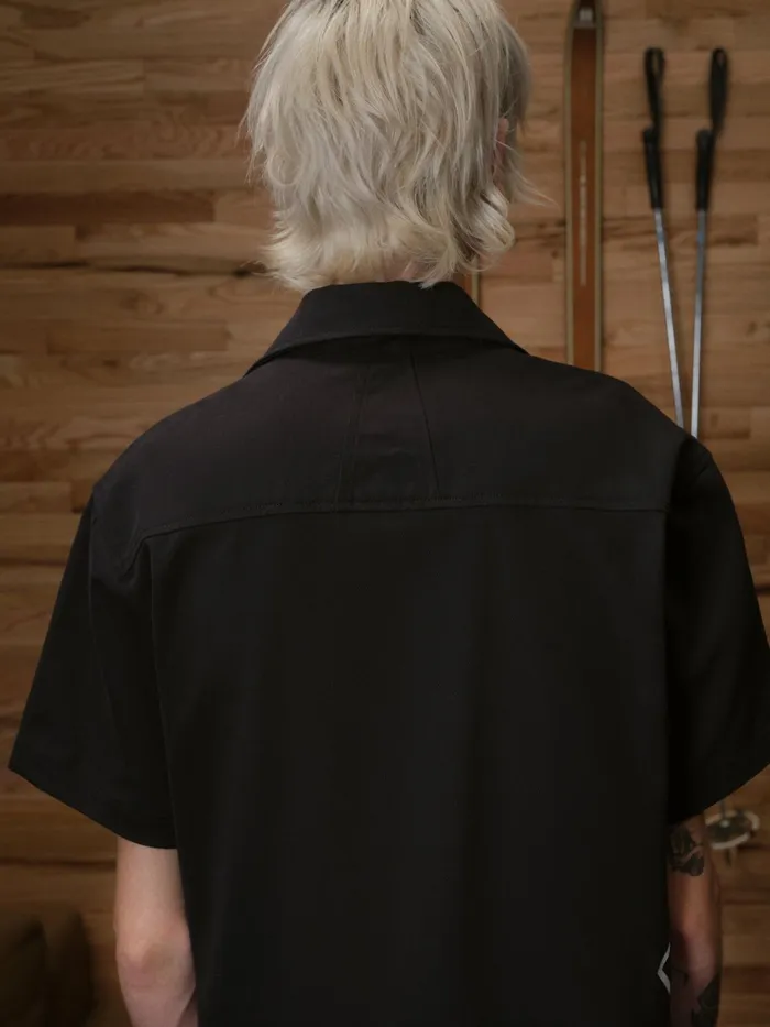 CROSS LOGO SNAP SHIRT Men Rhude Shirts