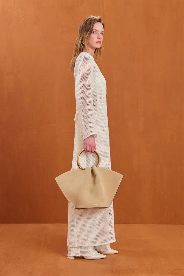 Cult Gaia Ari Duster Off White Women Knits