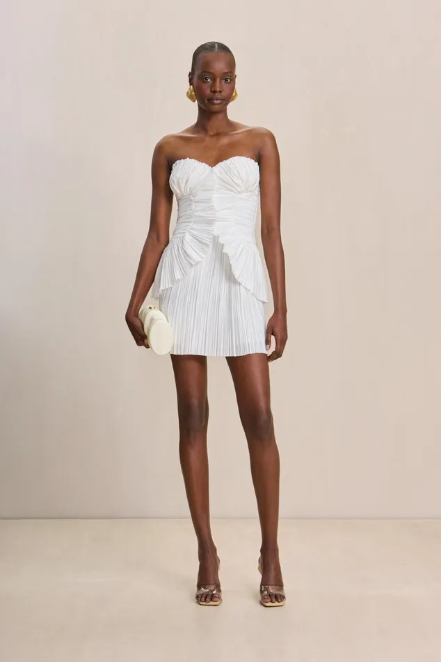 Cult Gaia Charlique Dress Off White Women Dresses