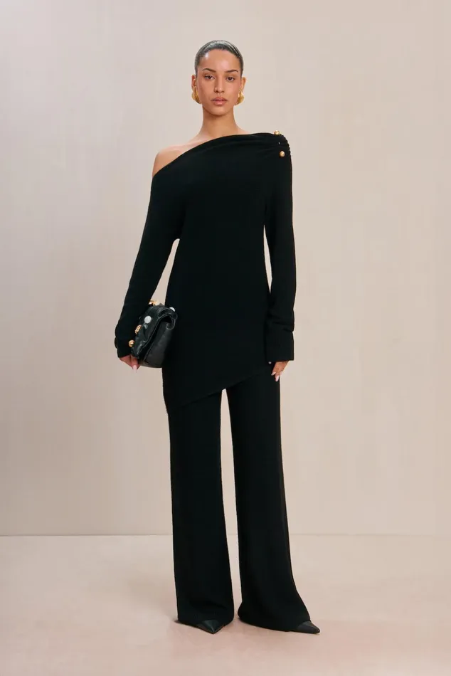 Cult Gaia Elory Sweater Black Women Knits