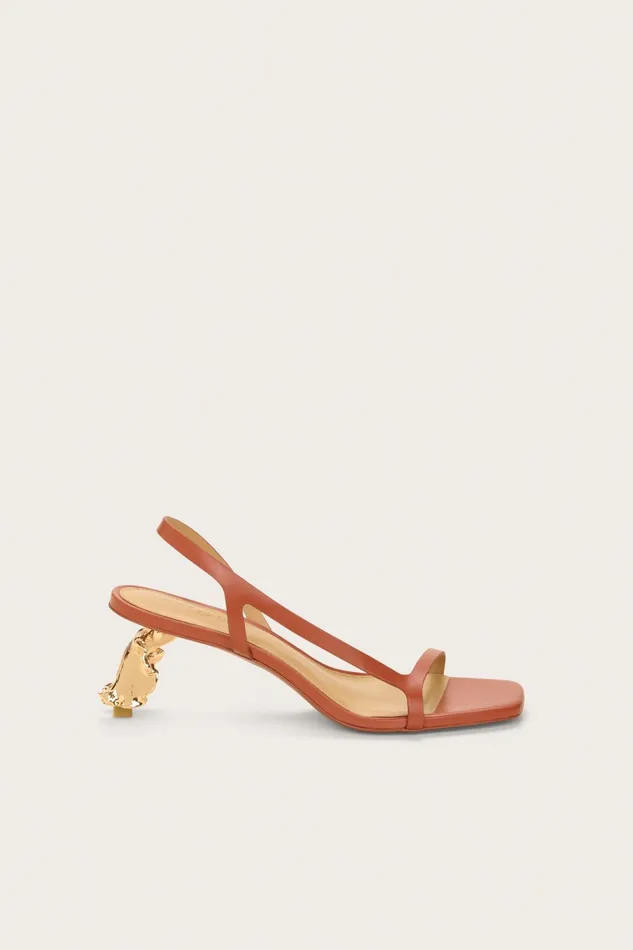 Cult Gaia Leilani Sandal Currant Women Evening