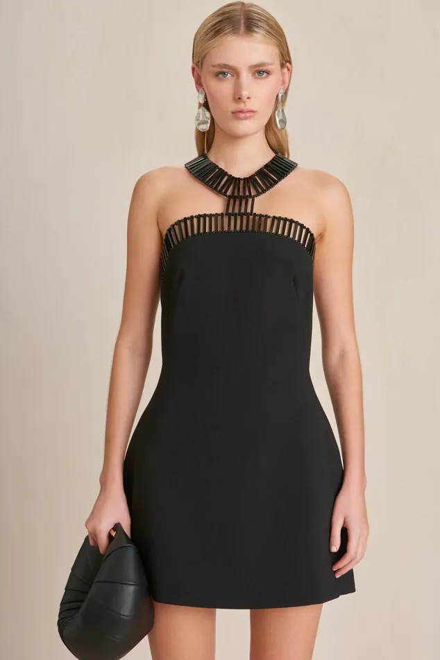 Cult Gaia Serafina Dress Black Women Dresses