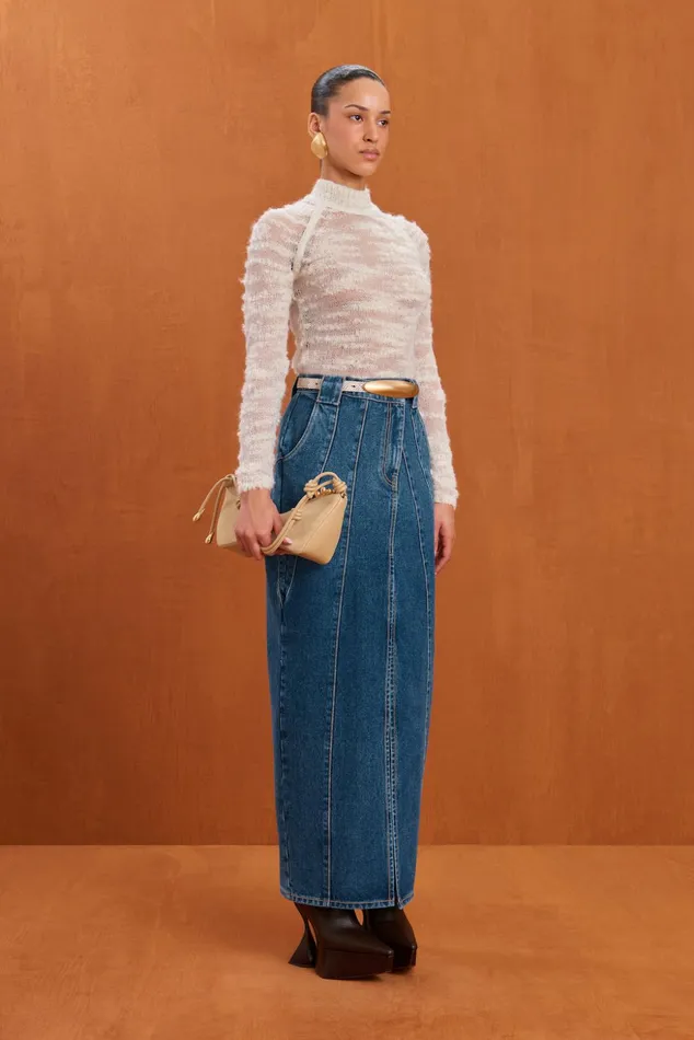 Cult Gaia Sima Sweater Off White Women Tops