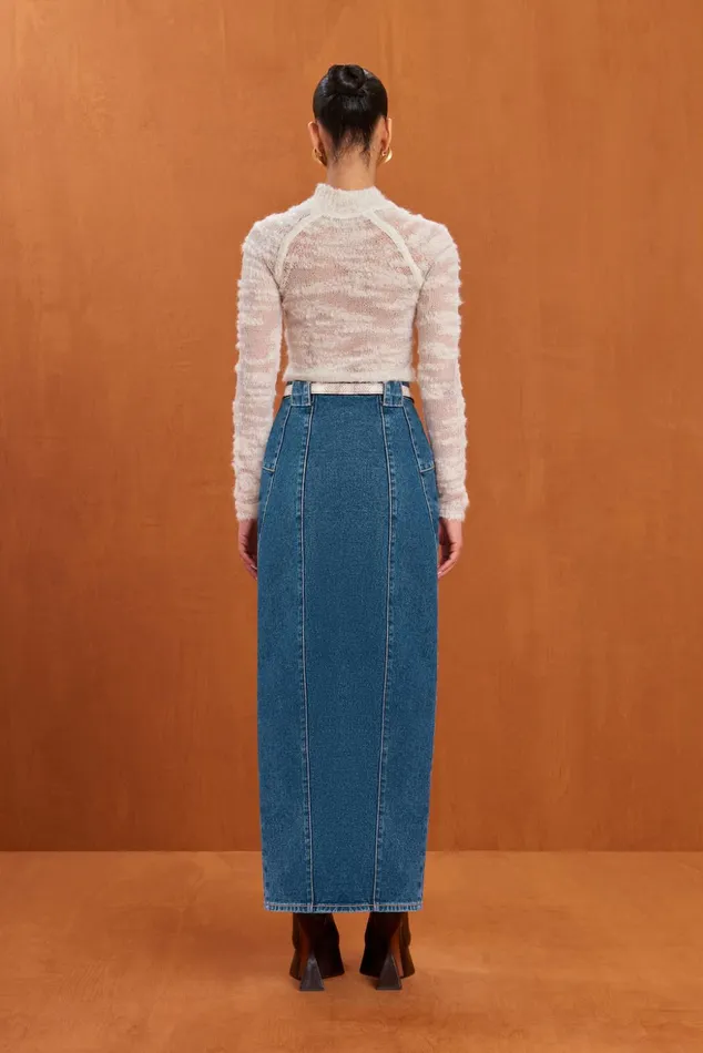 Cult Gaia Sima Sweater Off White Women Tops