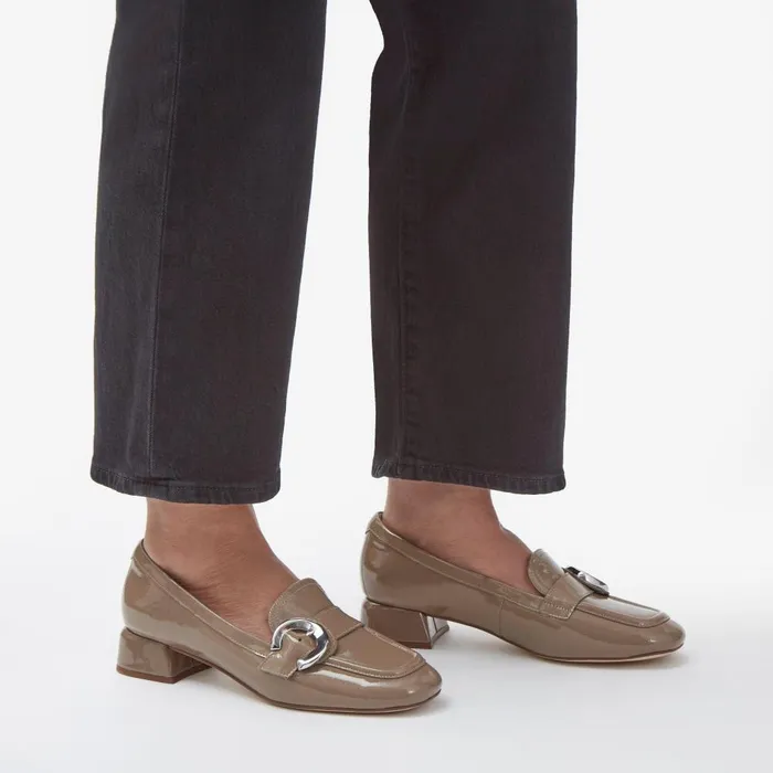 Daiss 30 Trim Pebble Patent Women Clarks Loafers and Oxfords