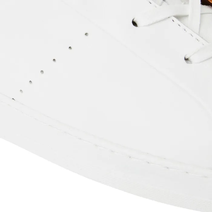 Dante LacetoToe Leather Sneaker 8211 White Men Bruno Magli Sneakers