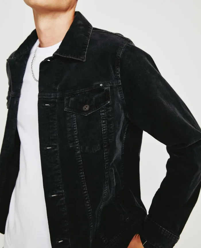 Dart Jacket Sulfur Gunpowder Men AG Jeans Jackets Dart Jacket Sulfur Gunpowder Men AG Jeans Jackets